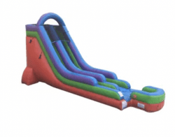 18' Fire Water Slide Wet/Dry